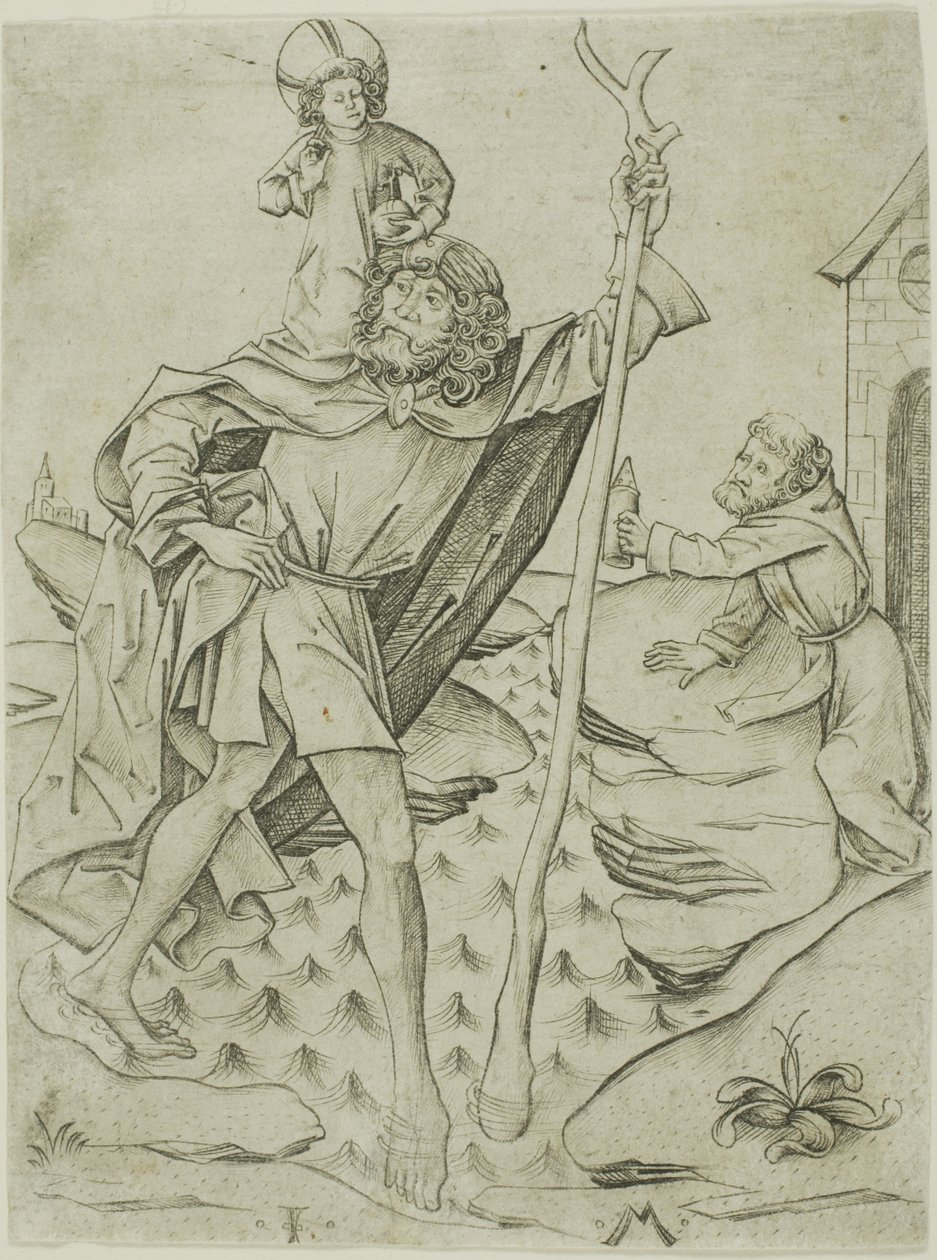 São Cristóvão de Israhel van Meckenem the younger