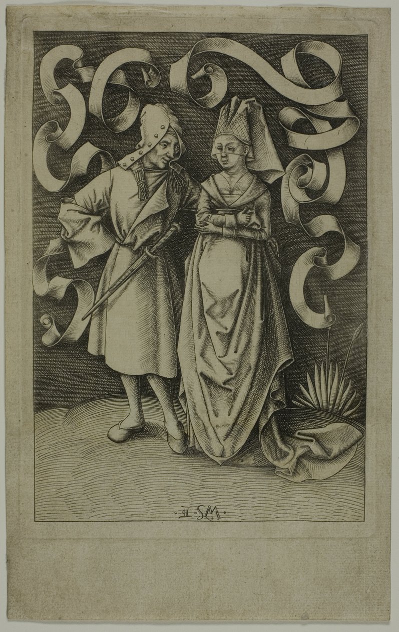 O casal mal-afamado de Israhel van Meckenem the younger