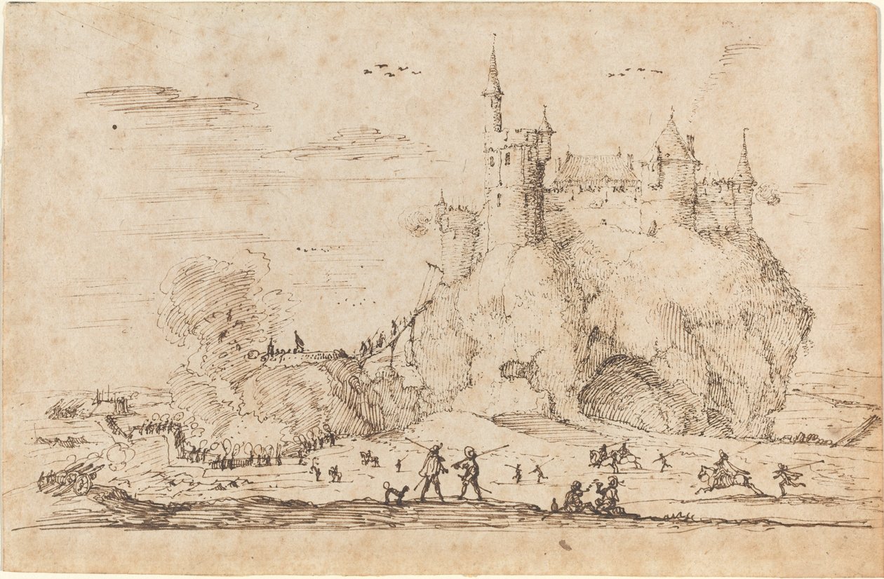 Castelo sob cerco de Israël Silvestre