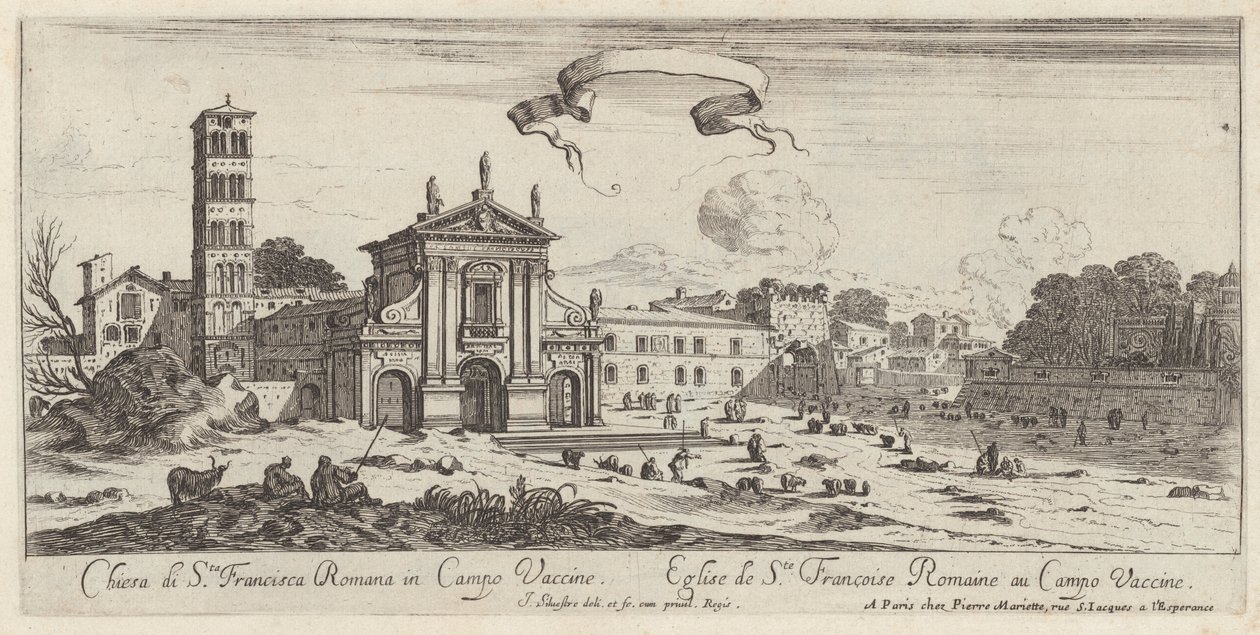 Chiesa di Sta Francisca Romana in Campo Vaccine de Israël Silvestre