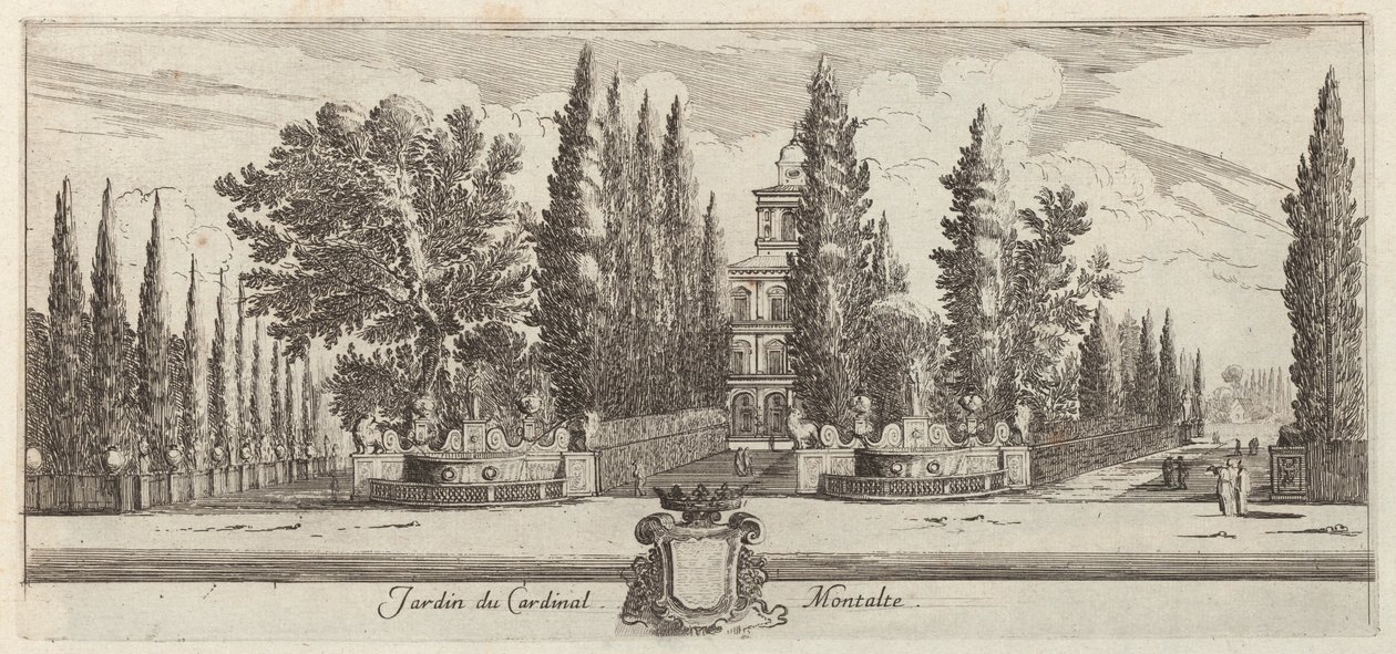 Jardim do Cardeal Montalte de Israël Silvestre