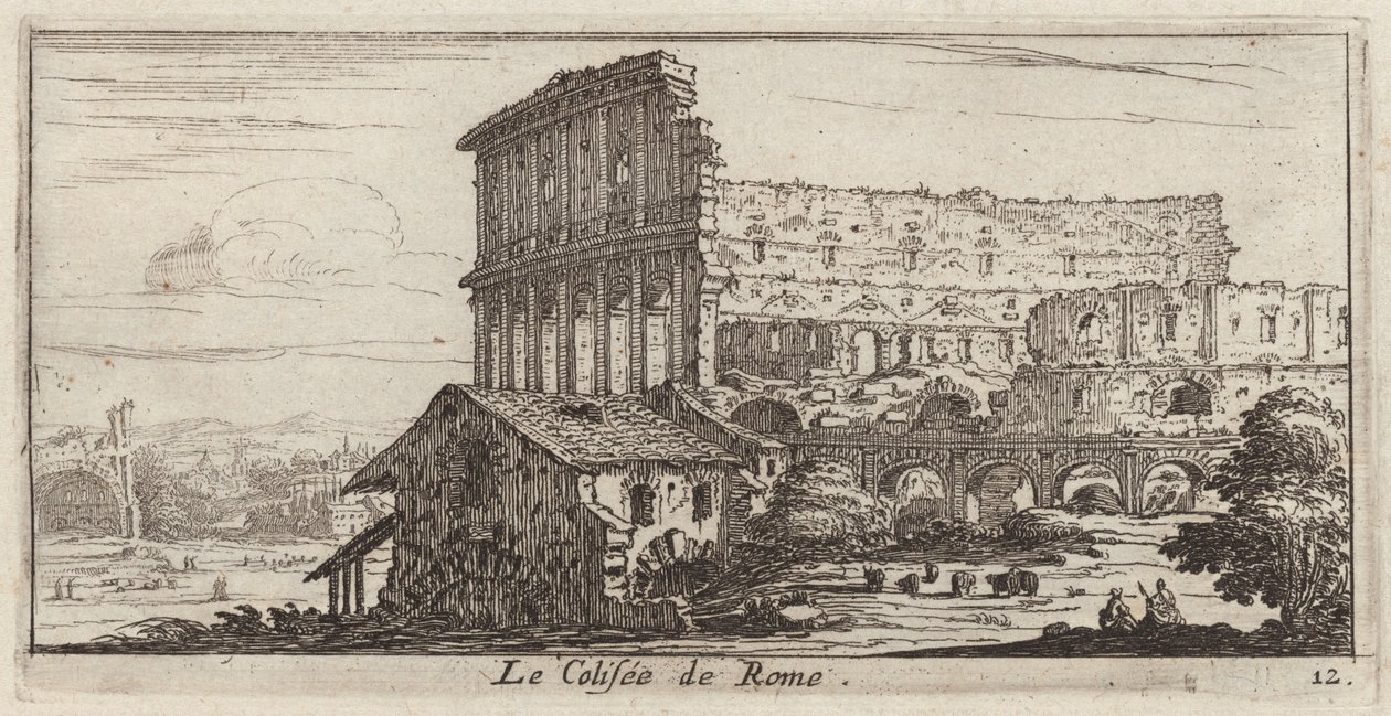 O Coliseu em Roma de Israël Silvestre