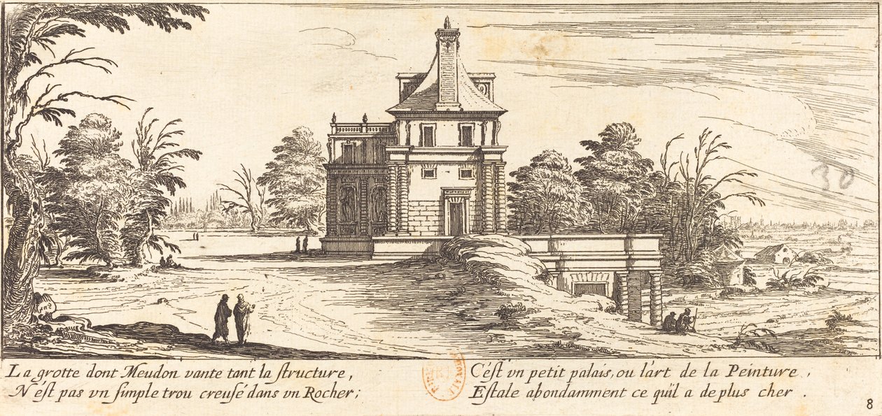A Gruta de Meudon de Israël Silvestre