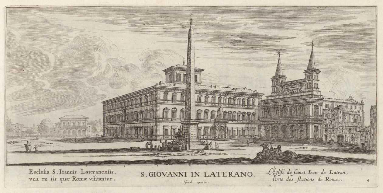 S. Giovanni in Laterano de Israël Silvestre
