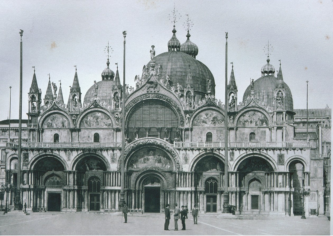 Vista da Basílica de San Marco de Italian Photographer