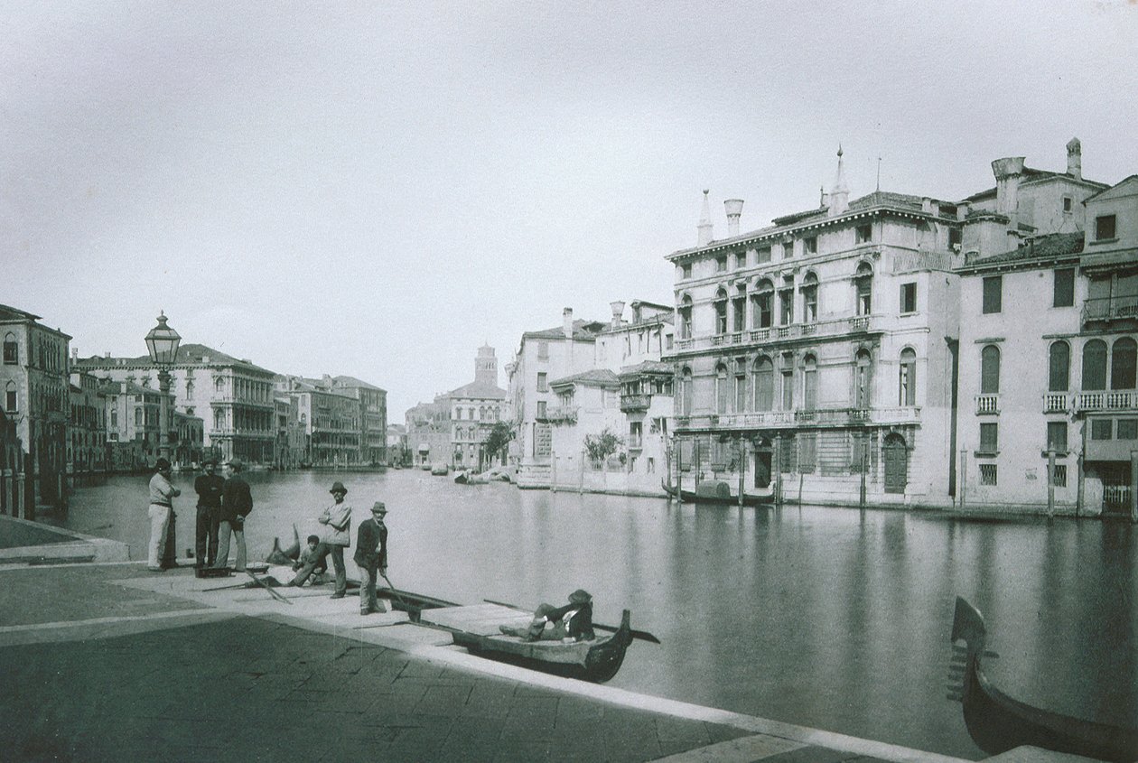 Vista do Grande Canal de Italian Photographer