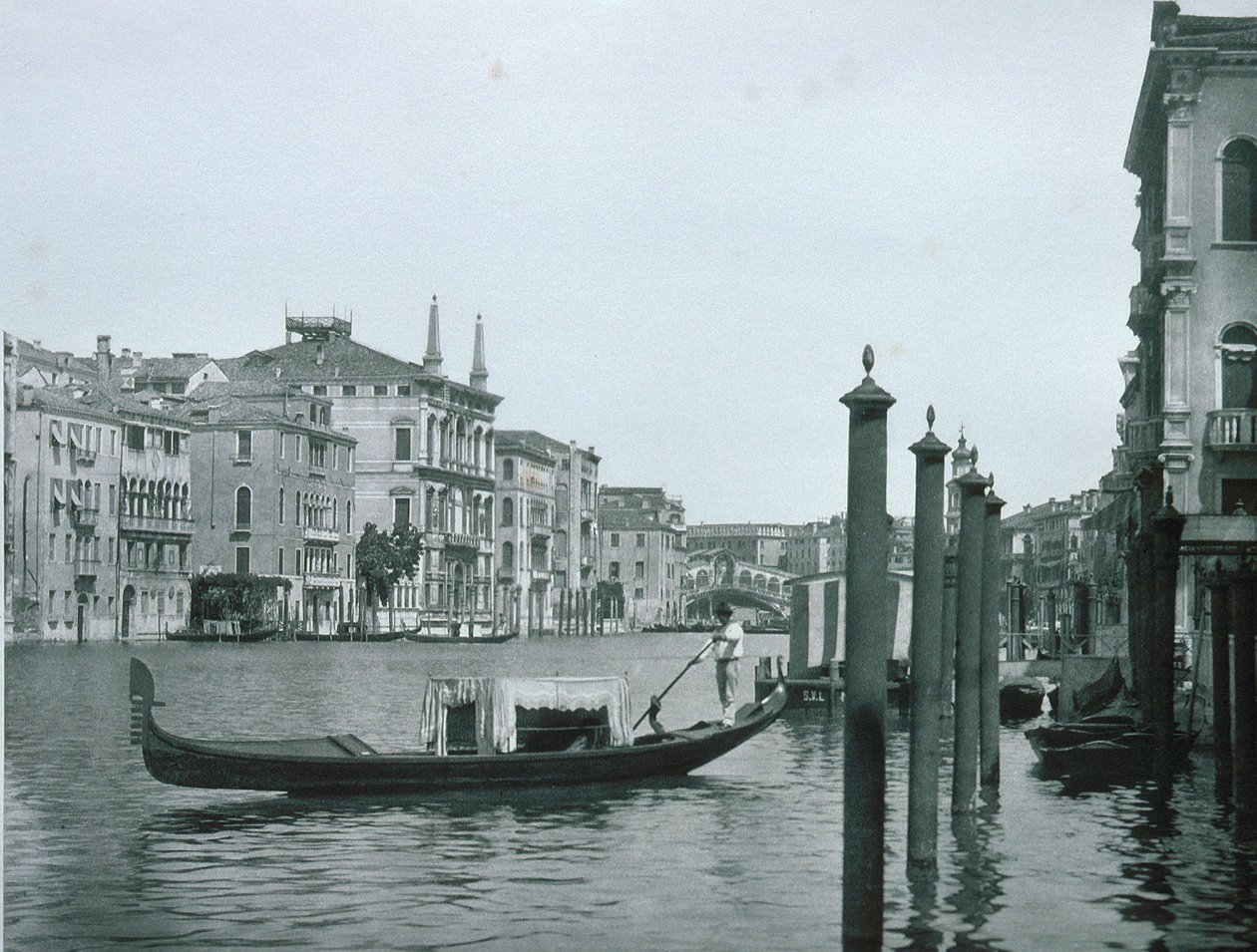 Vista do Grande Canal de Italian Photographer