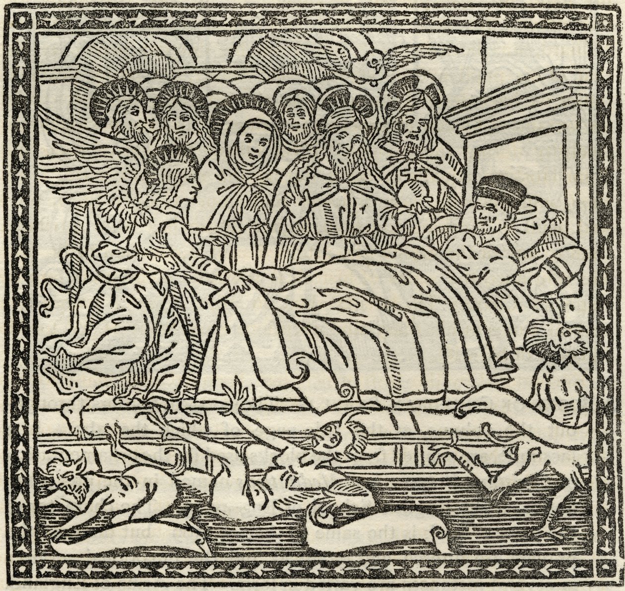 Morte, de "Um catálogo de uma coleção de gravuras, gravuras e xilogravuras", de Richard Fisher, publicado em 1879 de Italian School