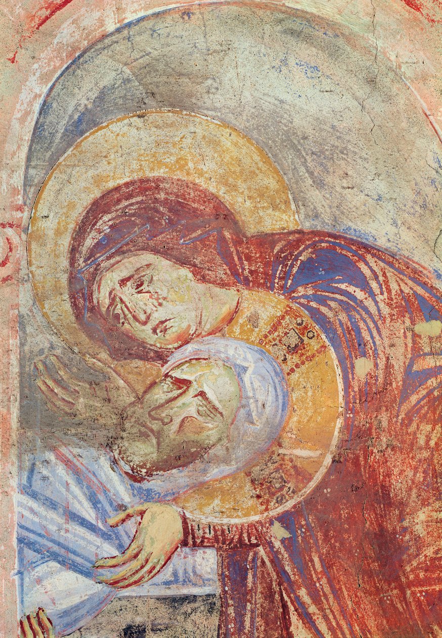 Detalhe da Deposição, c.1075-1100 de Italian School