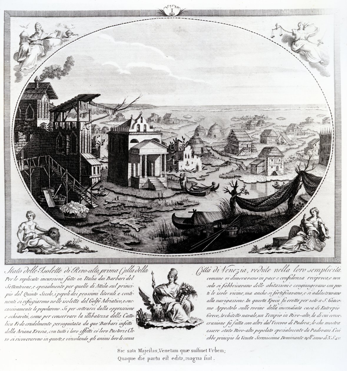 Liquidação antecipada de Veneza (ver também 316845) de Italian School