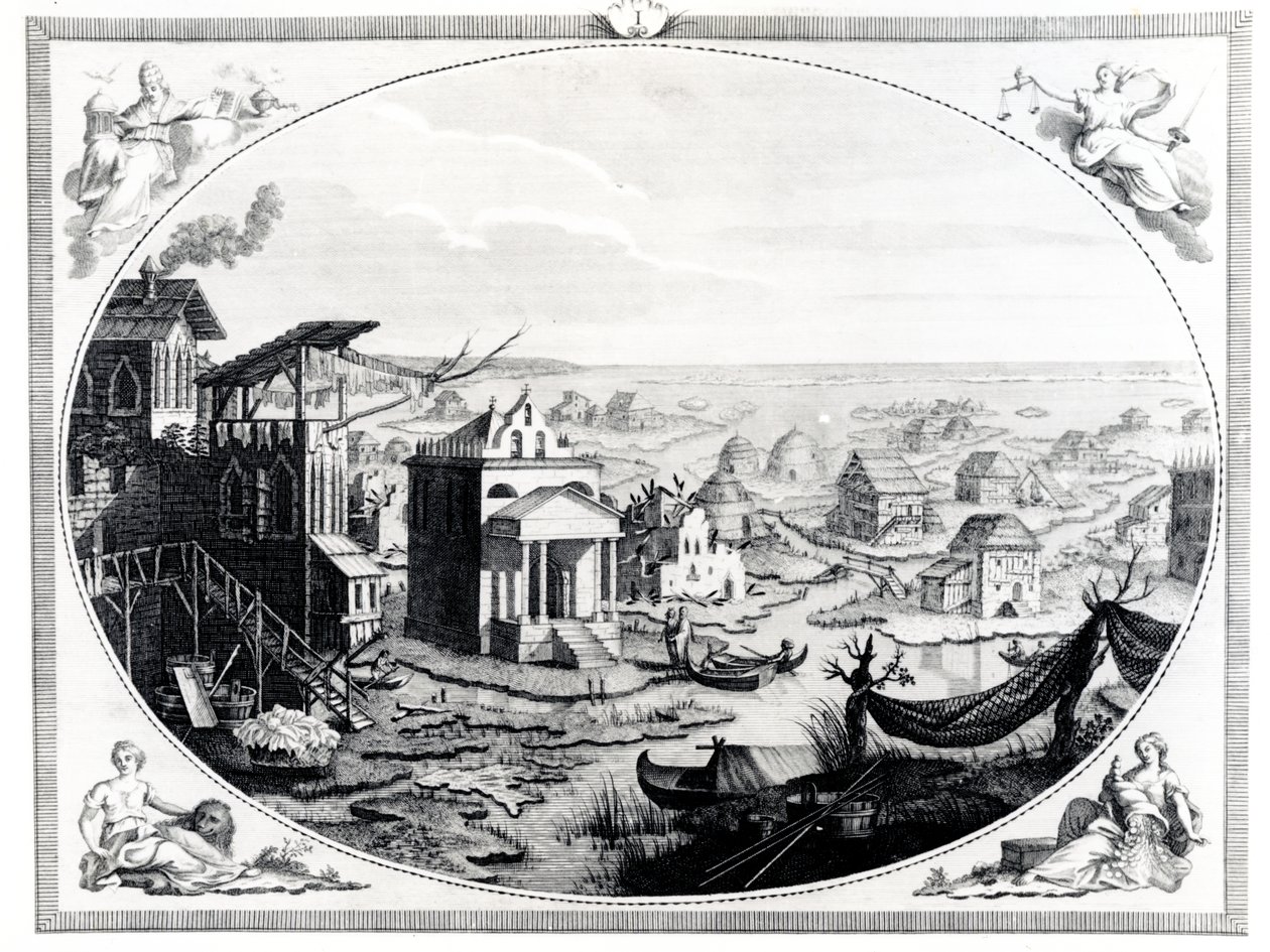 Estabelecimento adiantado de Veneza (veja também 417314) de Italian School