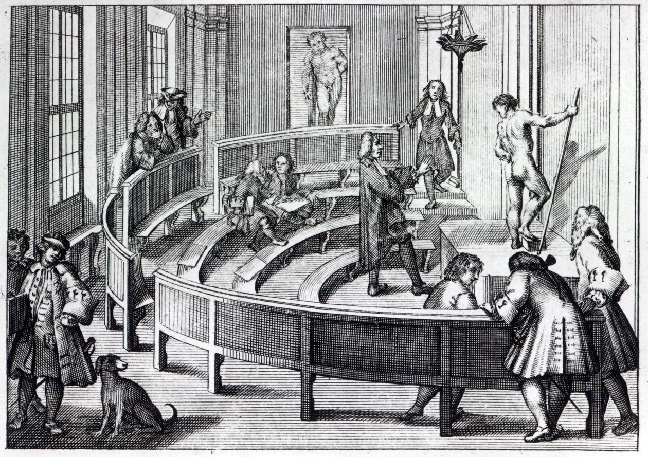 Aula de desenho de vida, 1739 de Italian School