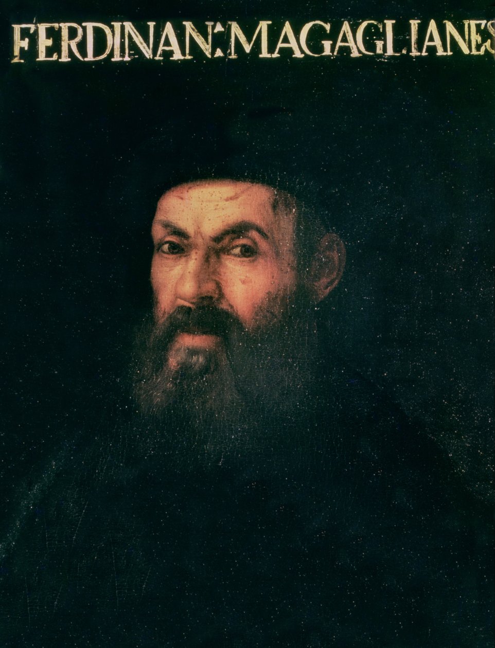 Retrato de Fernão de Magalhães (c.1480-1521) de Italian School
