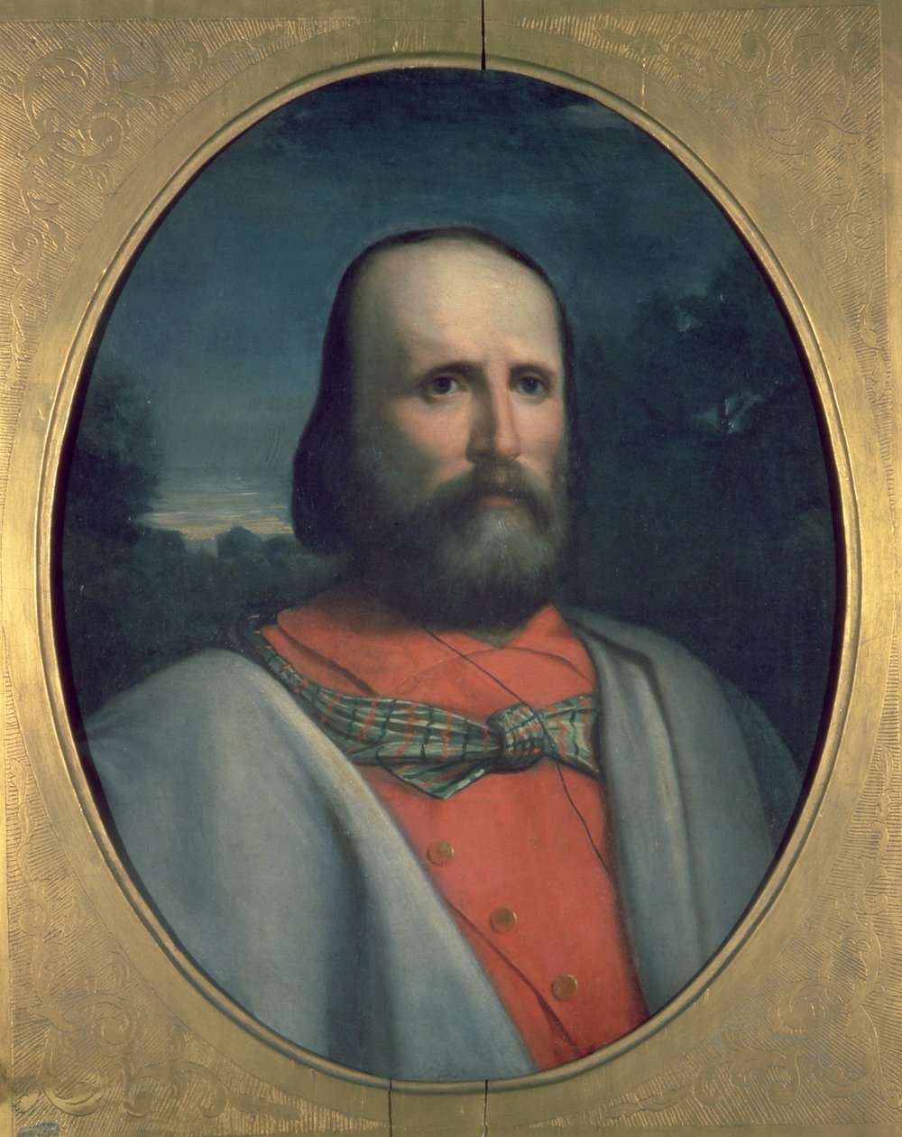 Retrato de Giuseppe Garibaldi (1807-82) de Italian School