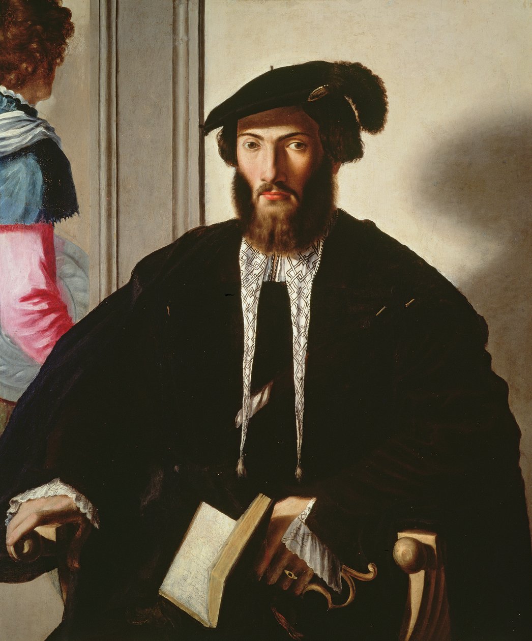 Retrato de um cavalheiro de Italian School