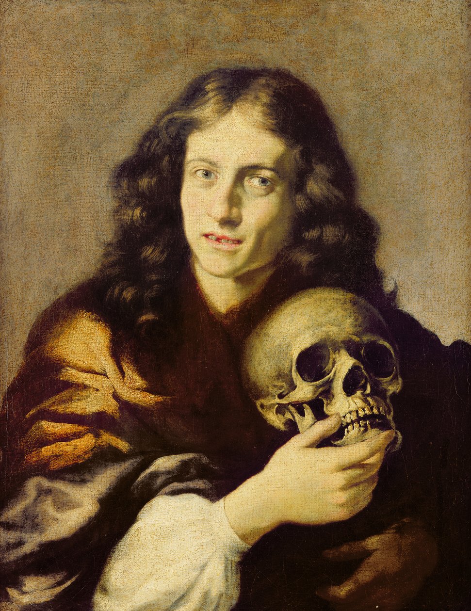 Retrato de um homem de Italian School