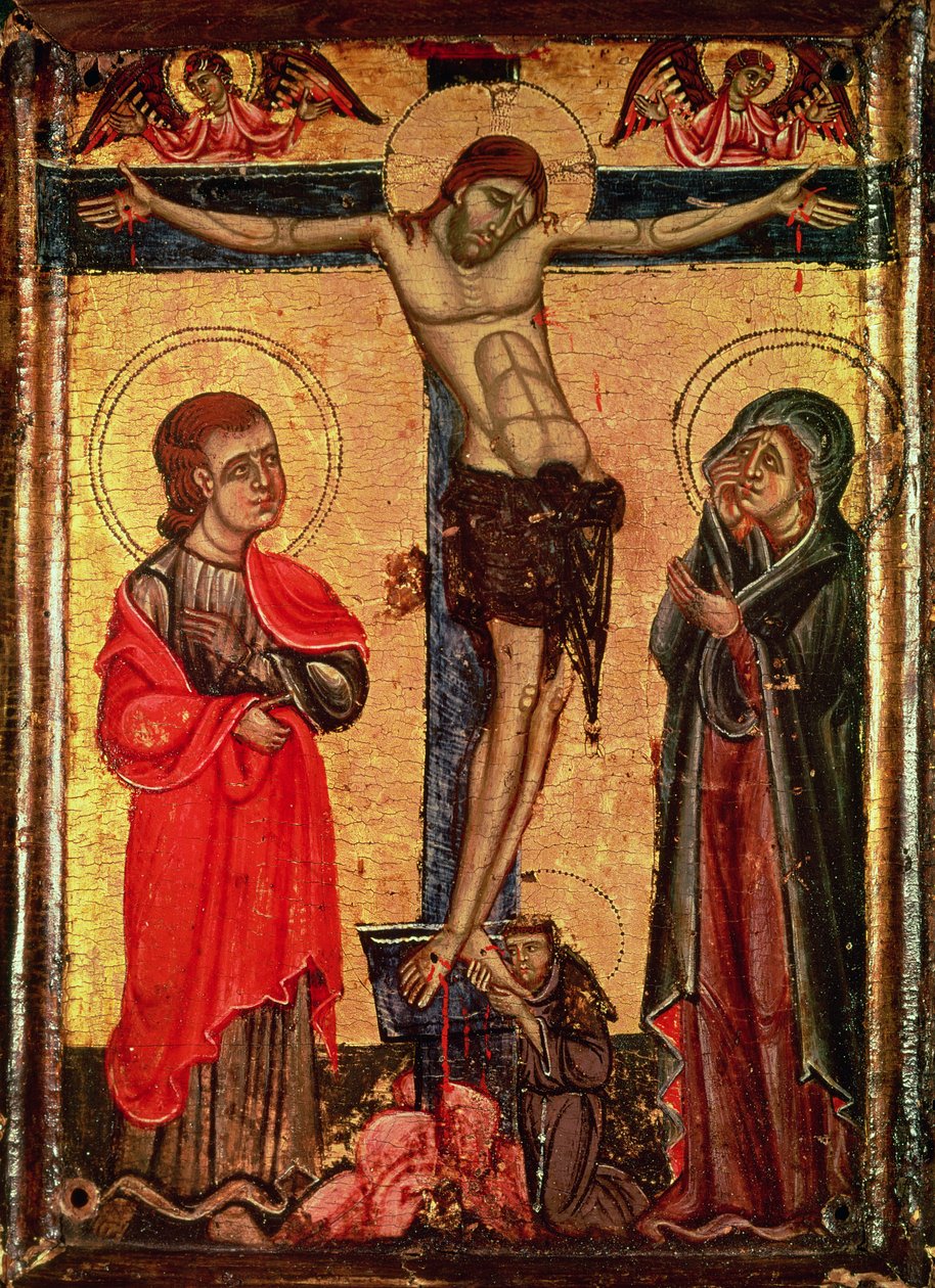 A crucificação de Italian School