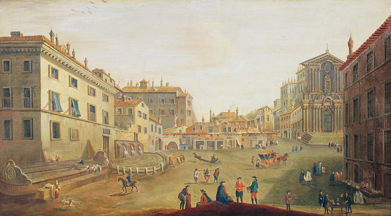Fonte de Trevi de Italian School