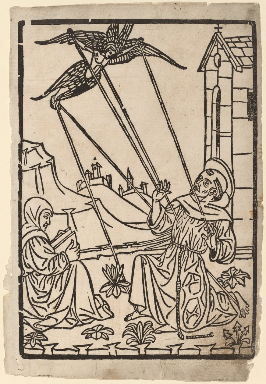 São Francisco Recebendo os Estigmas de Italian 15th Century