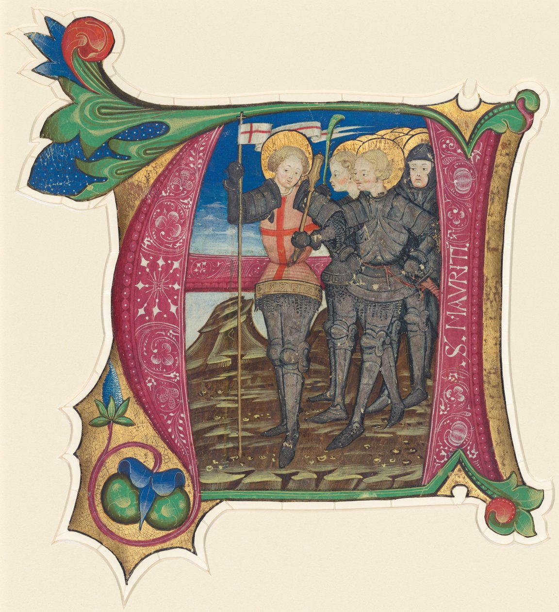 São Maurício e a Legião Tebana de Italian 15th Century