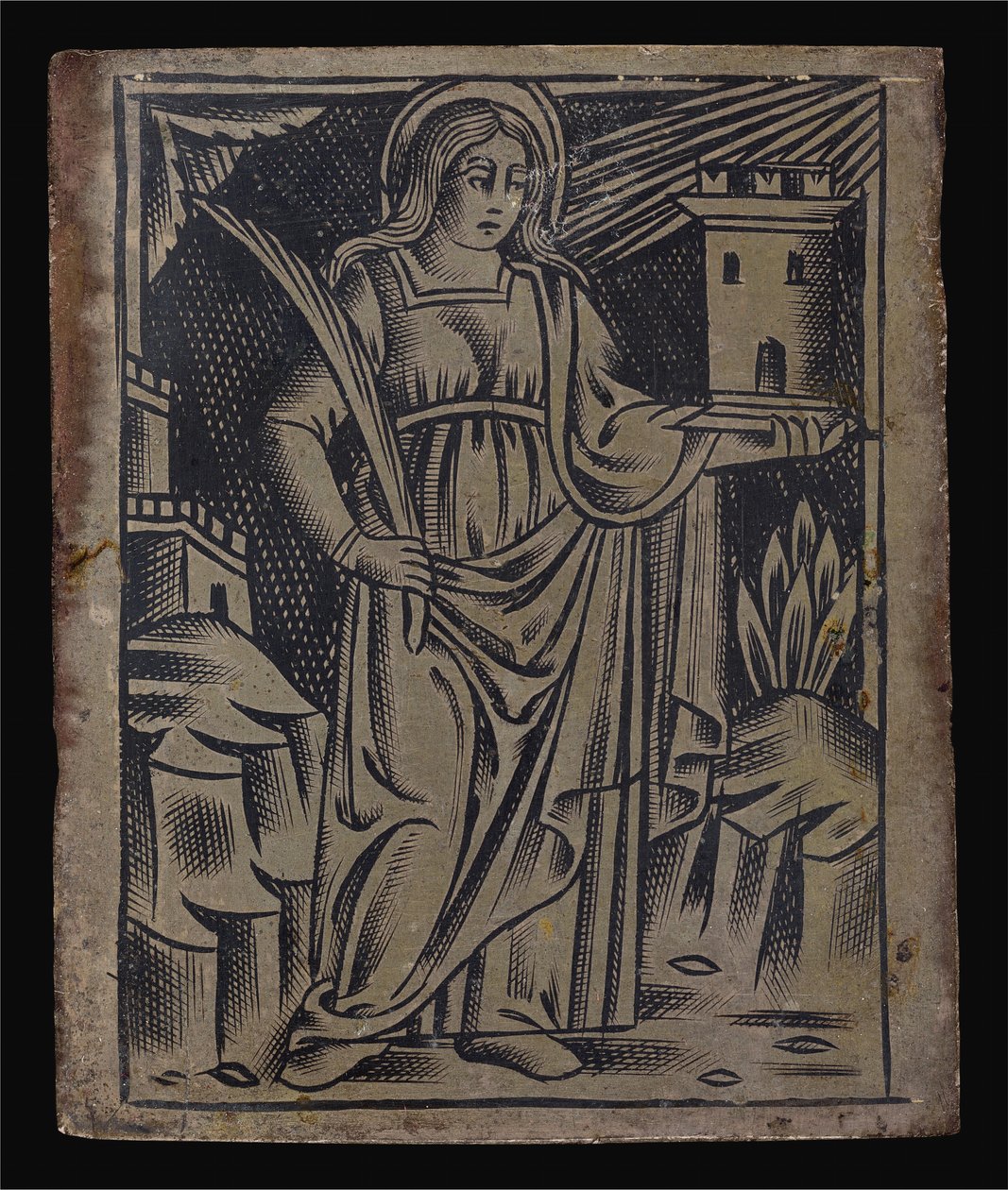 Santa Bárbara de Italian 16th Century