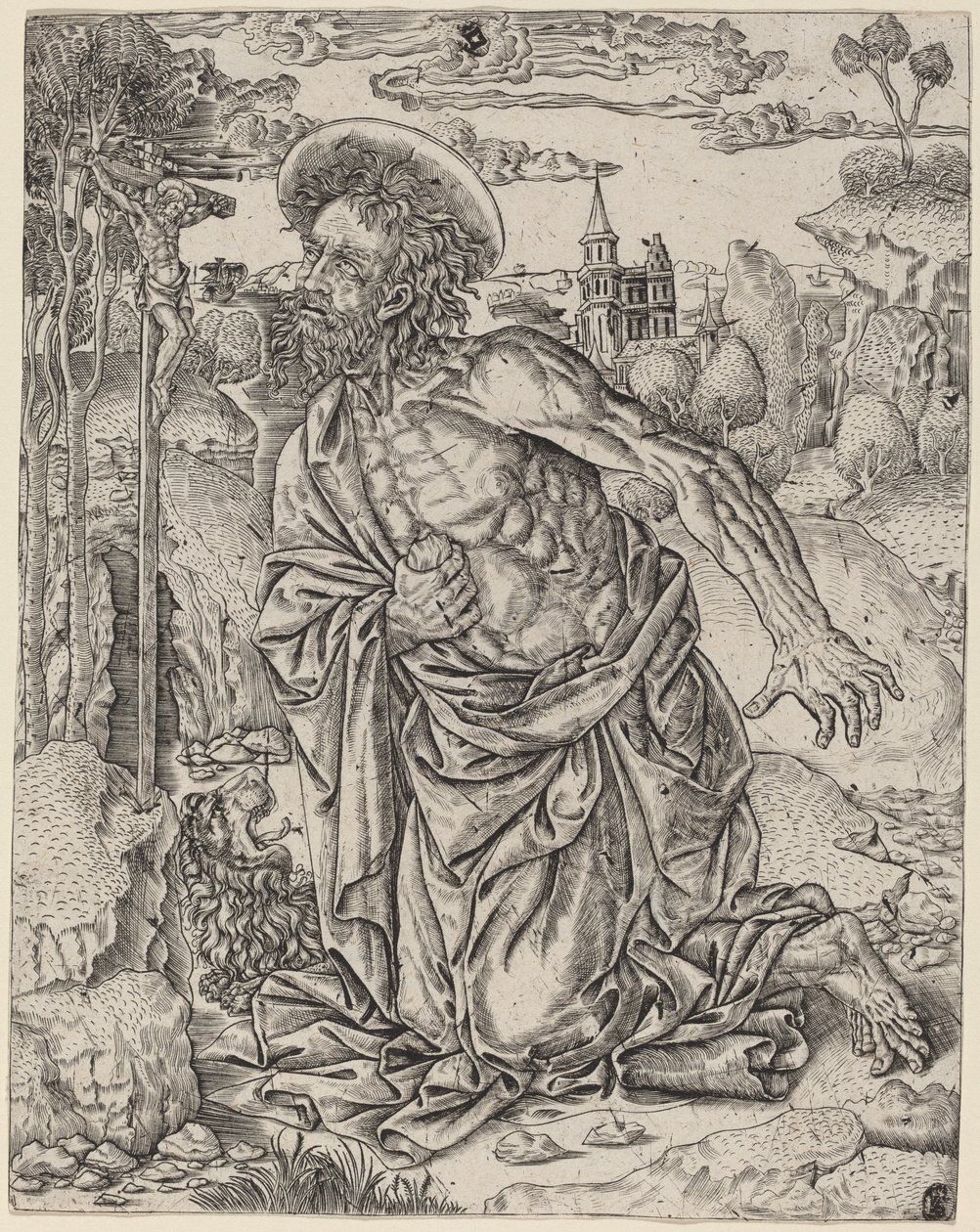 São Jerônimo em Penitência de Italian 16th Century