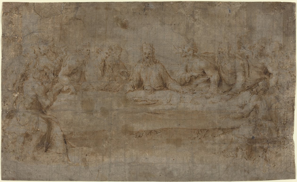 A última Ceia de Italian 16th Century