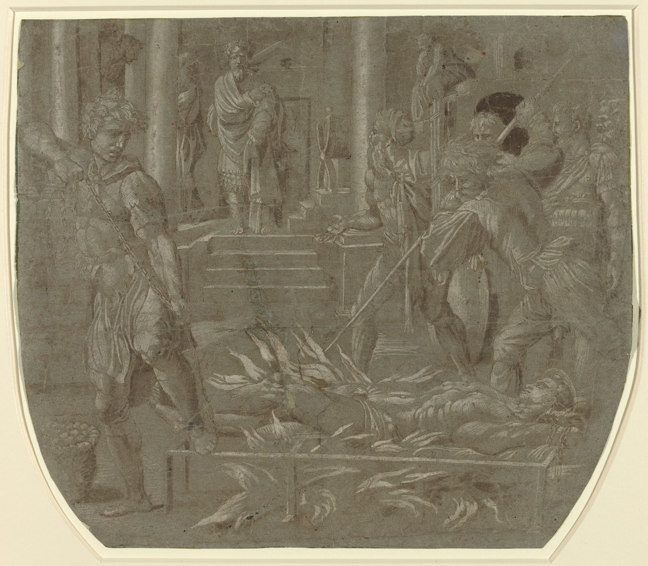 O Martírio de São Lourenço de Italian 16th Century