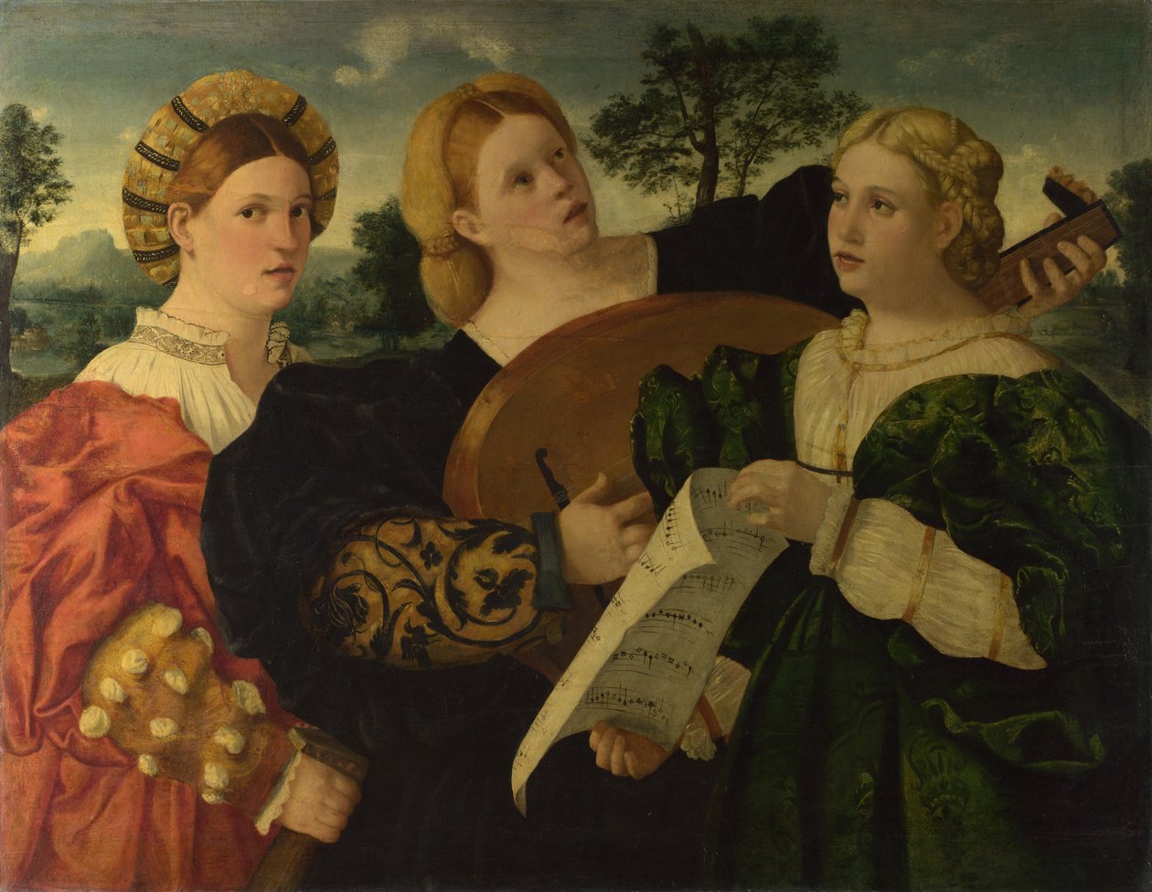 Um concerto, c. 1525 de Italian Master