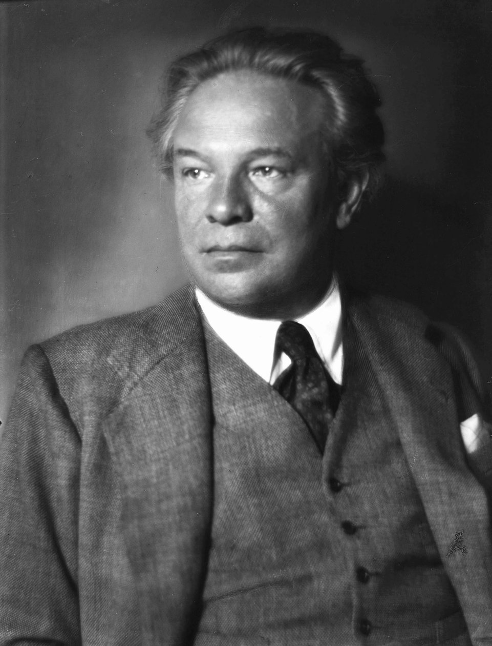 Ottorino Respighi (foto a p/b) de Italian Photographer