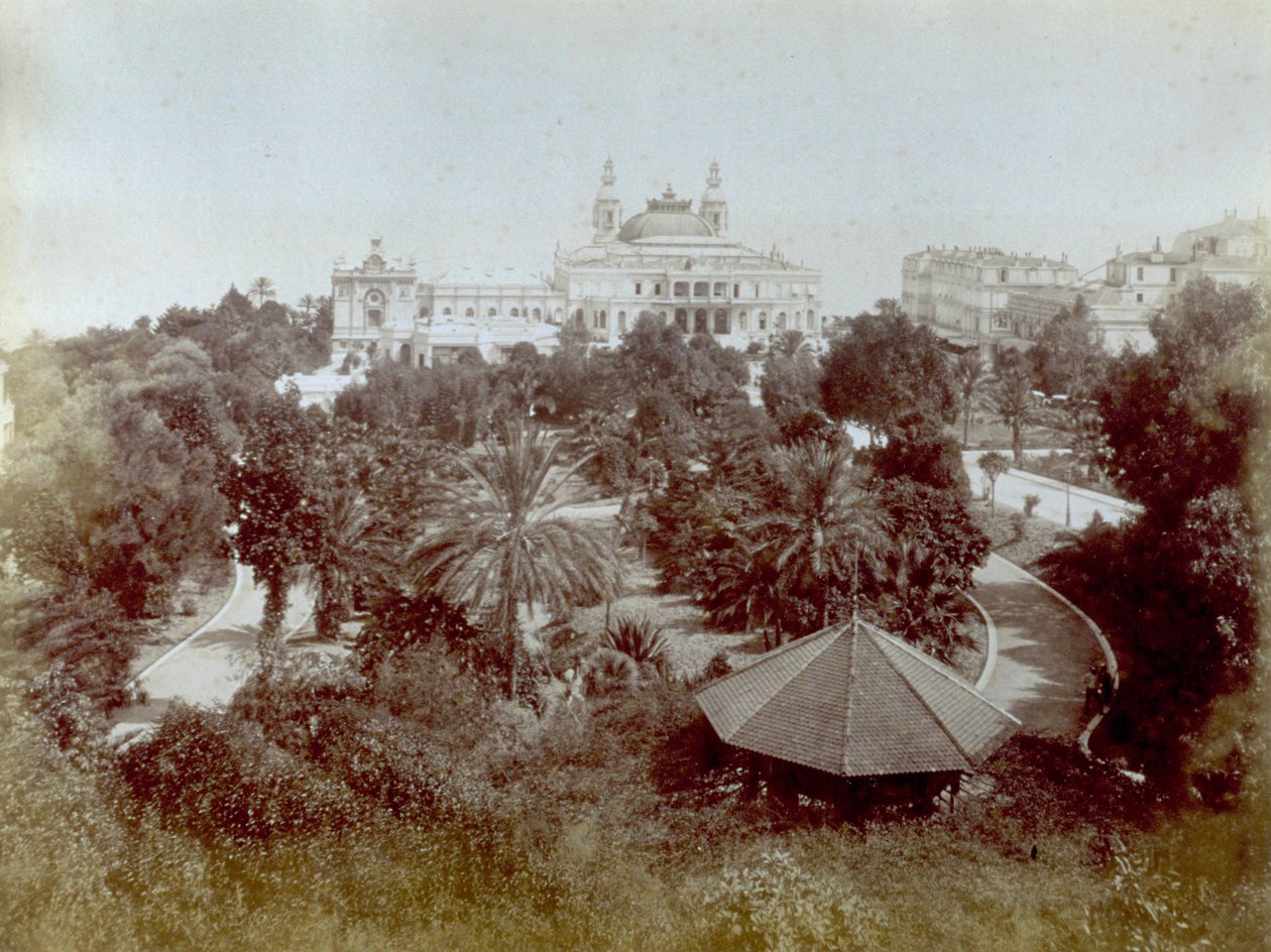 Os Jardins Boulengrins anexos ao Casino em Montecarlo de Italian Photographer