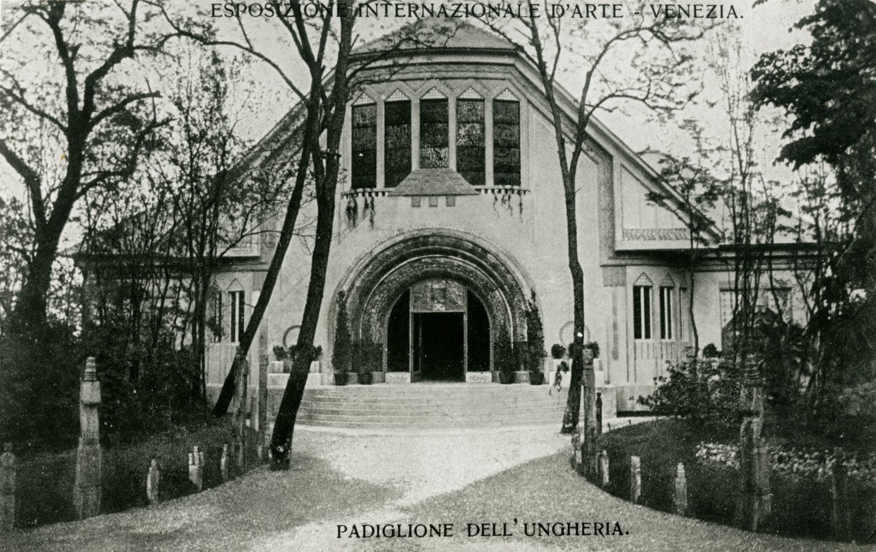 O Pavilhão da Hungria na Exposição Internacional de Arte, Veneza de Italian Photographer