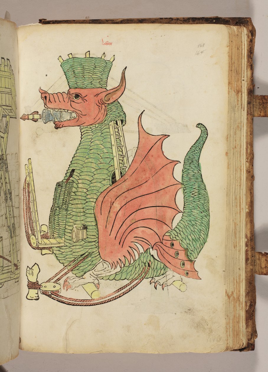 Ilustração de De re militari (Sobre as artes militares) de Robertus Valturius (1413-1484) de Italian School