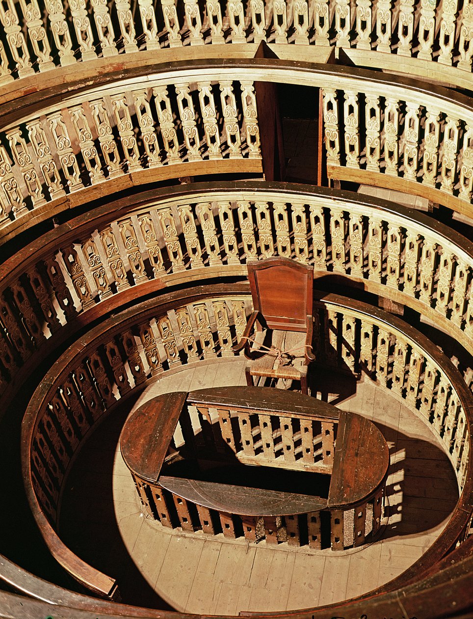 Teatro Anatômico, construído em 1594-95 de Italian School