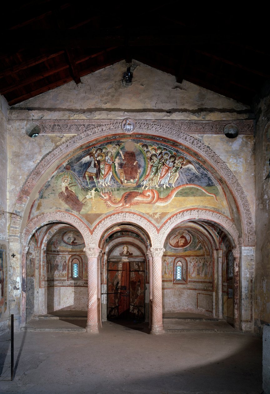 Apocalipse - fresco de Italian School