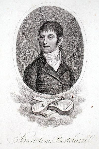 Bartolomeo Bortolozzi (b.1773) gravado por Scheffner (gravura) de Italian School