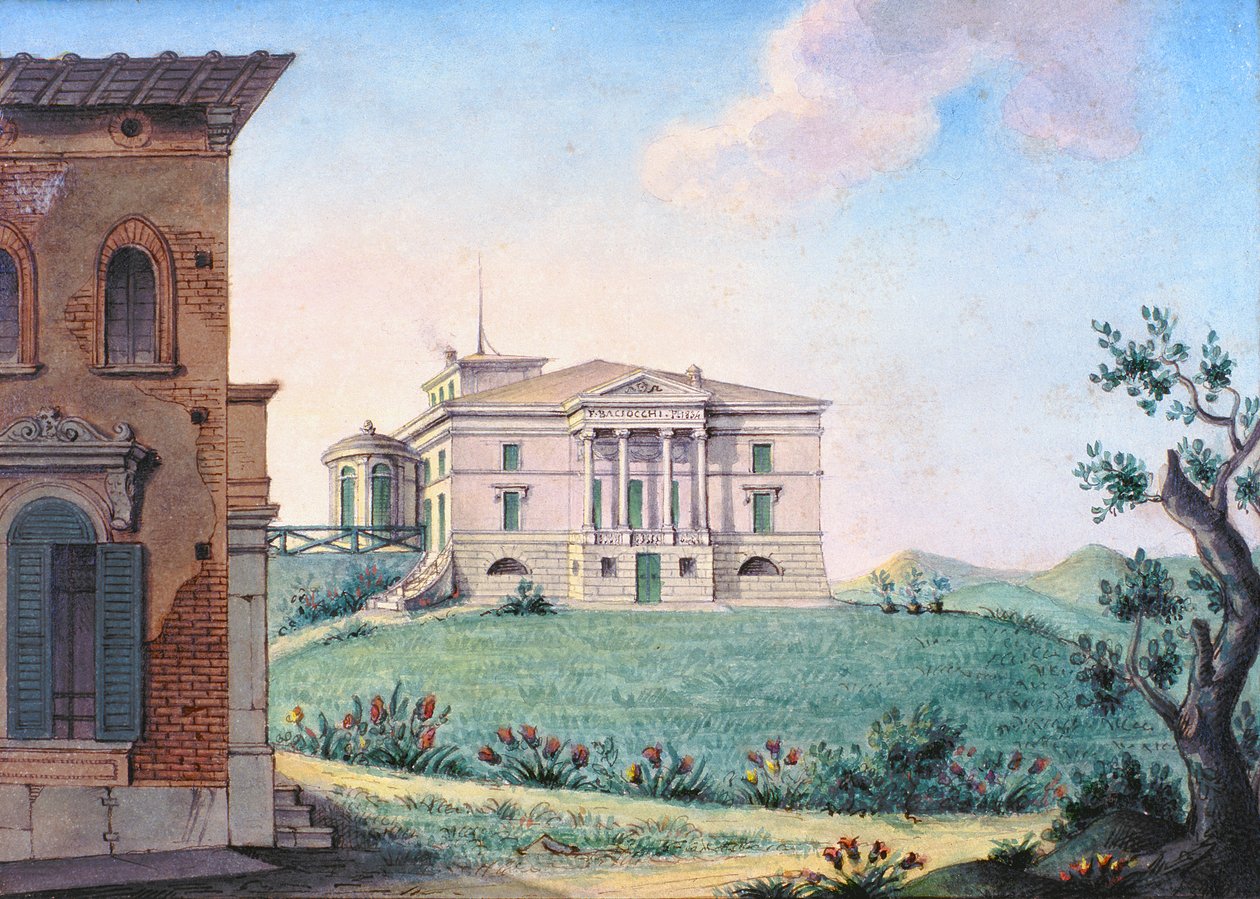 Belpoggio, Villa Baciocchi, Bolonha de Italian School