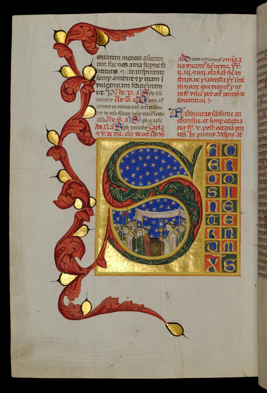Procissão de Corpus Christi de Italian School