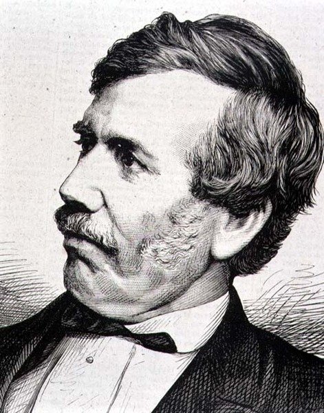 David Livingstone (1813-73) Missionário Escocês e Explorador Africano (gravura) de Italian School