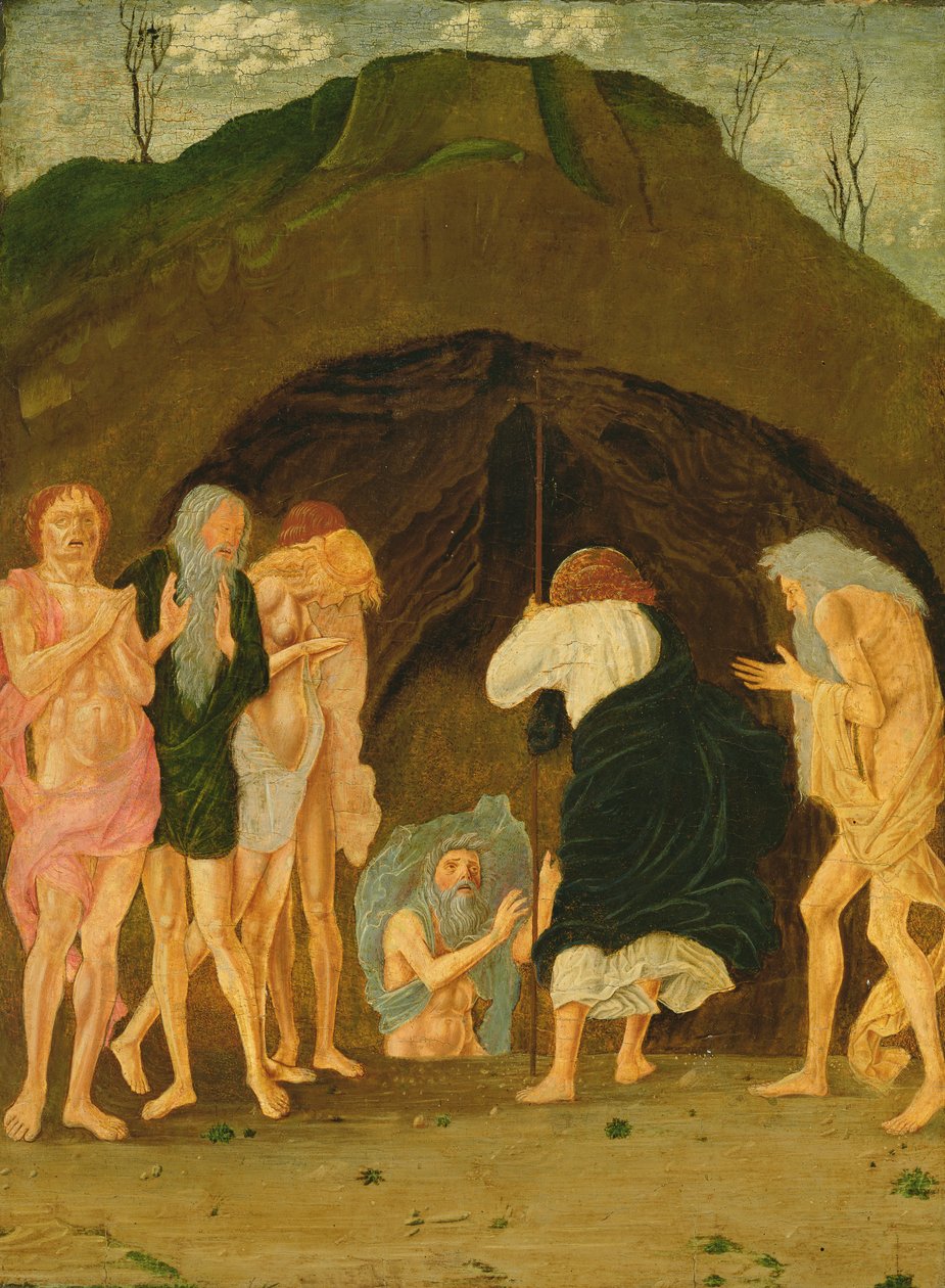 Descida ao Limbo (óleo sobre painel) de Italian School