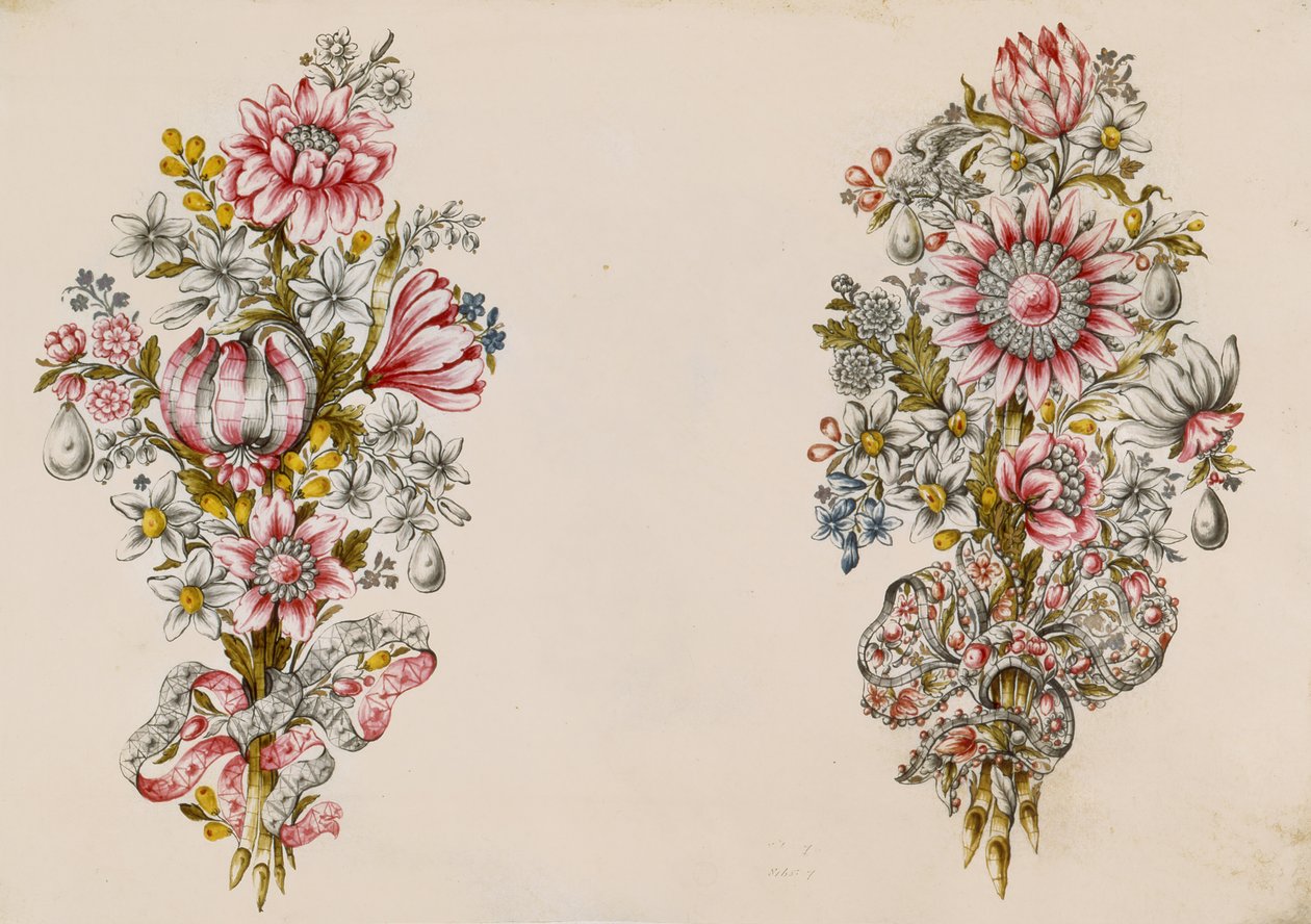 Design para sprays de flores de Italian School