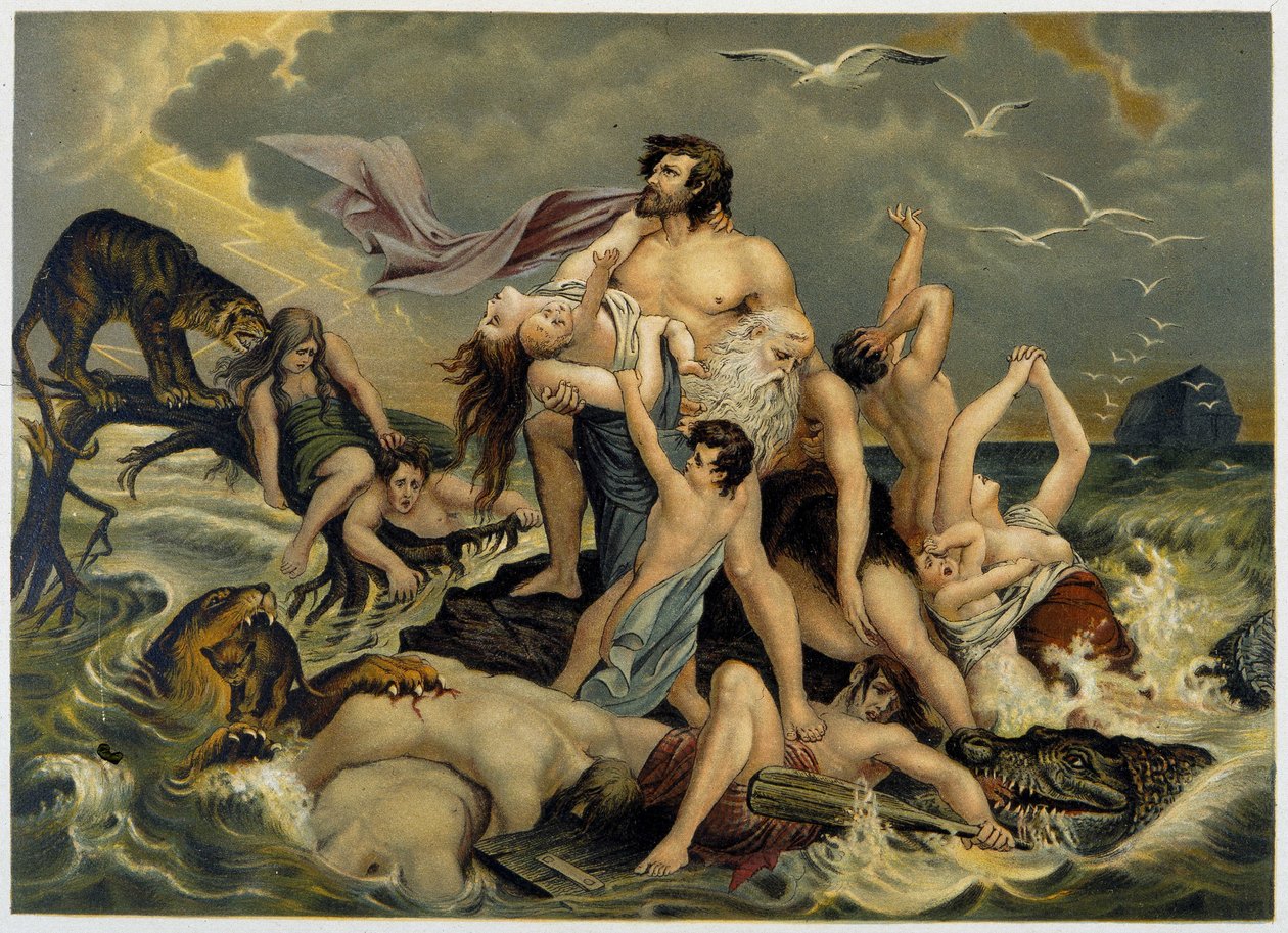 Déluge - in "Aurea Bibbia classica: storia della rivelazione divina nell