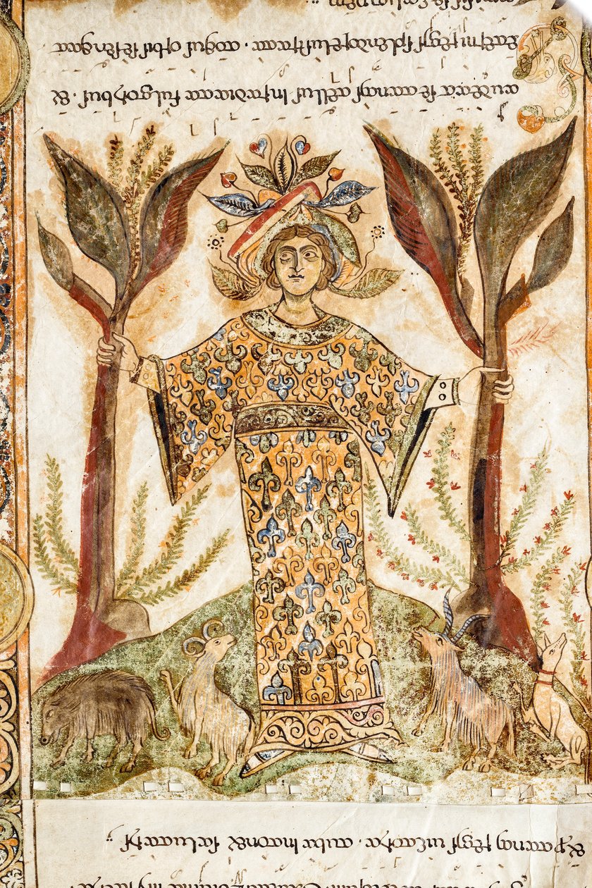 EXULTET, século XI (pergaminho) de Italian School