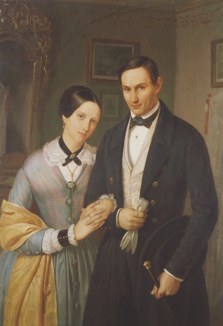 Casal de noivos, Malnate de Italian School