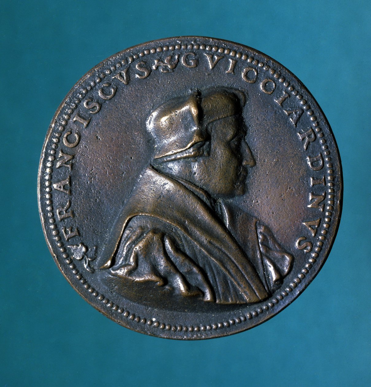 Francesco Guicciardini é conhecido em francês como François Guichardin (1483 - 1540), historiador e político italiano. de Italian School