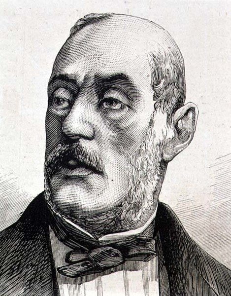 Giuseppe Ferrari (1811-1876) Filósofo histórico e político italiano (gravura) de Italian School