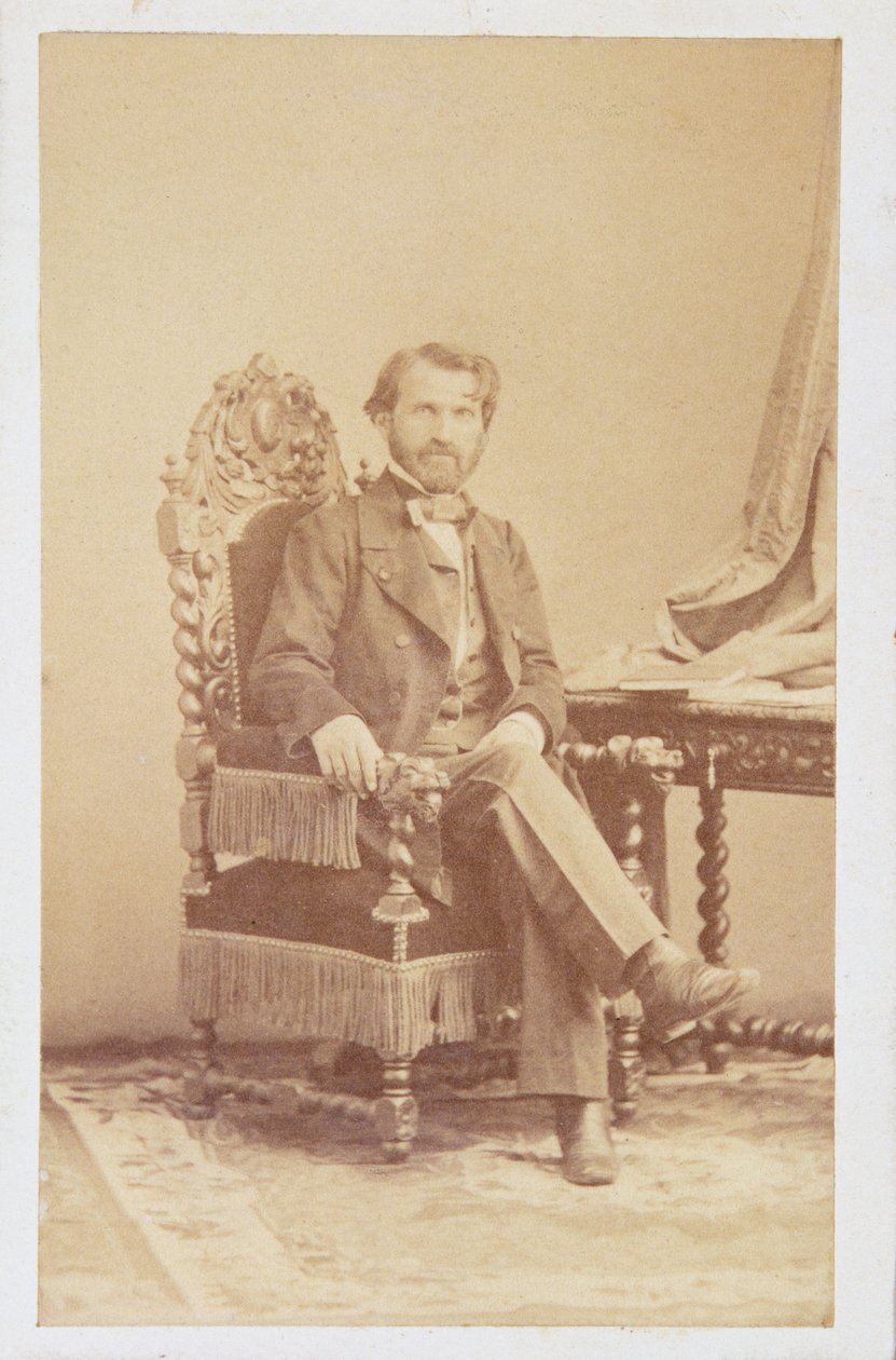 Giuseppe Verdi (1813-1901) c.1860 (foto sépia) de Italian School