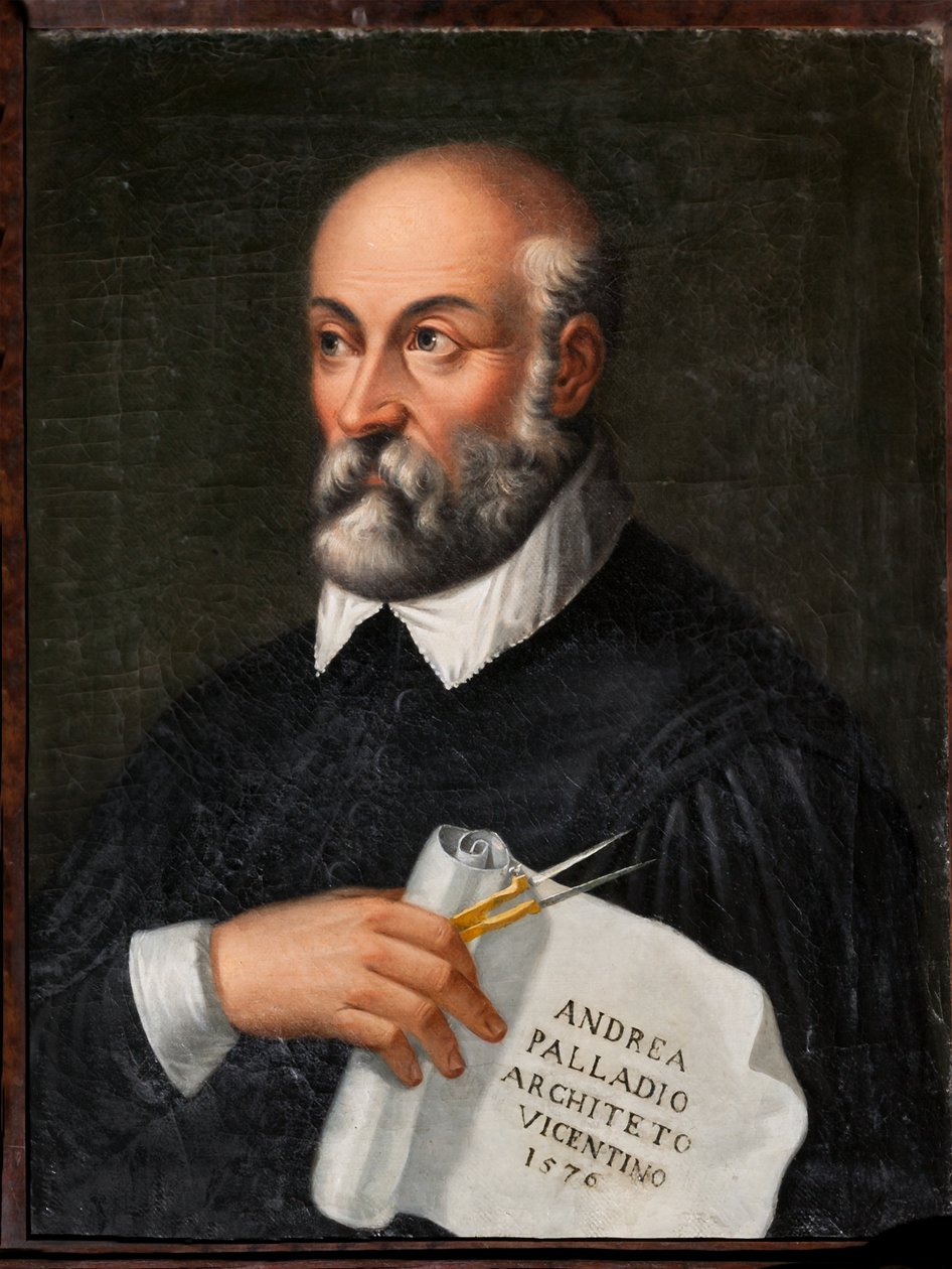 Hospedagem de Hóspedes: retrato da arquiteta e cenógrafa Andrea Palladio de Italian School