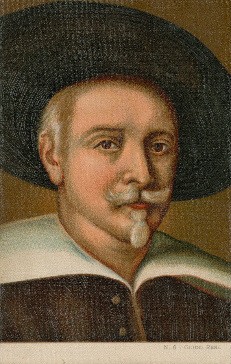 Guido Reni, pintor italiano (cromolitografia) de Italian School