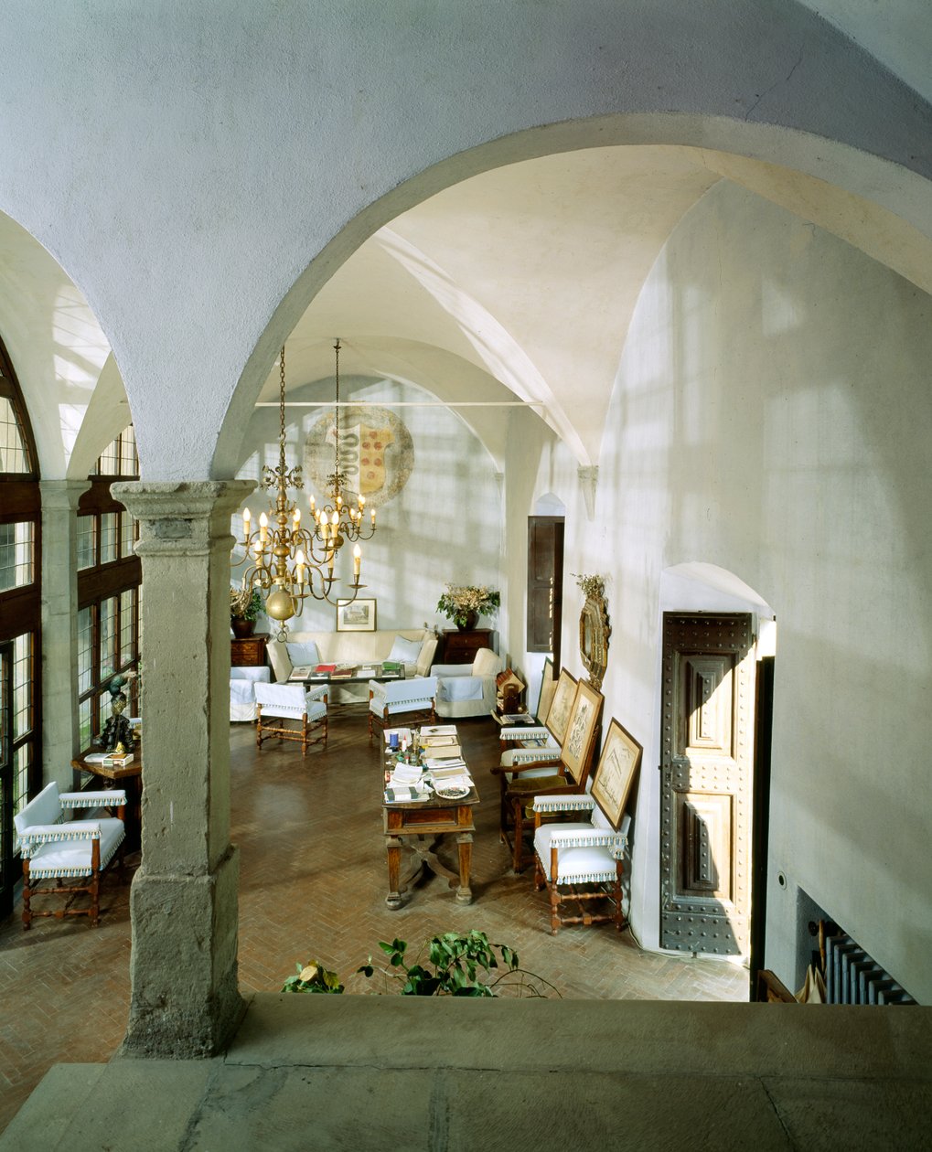 Salão da Villa Il Trebbio (foto) de Italian School